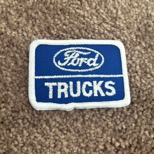 Vintage Ford Trucks Iron on Patch